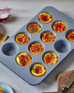 Caraway Non-Stick Ceramic 12-Cup Muffin Pan - Naturally Slick Ceramic Coating - Non-Toxic, PTFE & PFOA Free - Perfect for Cupcakes, Muffins, and More - Cream - Image 8