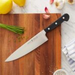 HENCKELS Classic Razor-Sharp 8-inch Slicing Knife, German Engineered Informed by 100+ Years of Mastery, Stainless Steel - Image 3