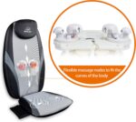 Snailax Shiatsu Massage Cushion with Heat Massage Chair Pad Kneading Back Massager for Home Office Seat use - Image 5