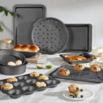 HONGBAKE Muffin Pan for Baking, Nonstick Cupcake Tin 12 Cup, 2 Pack Cup Cake Tray, Premium Cheesecake Pans, Dishwasher Safe - Dark Grey - Image 9