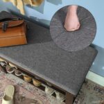 SONGMICS Bamboo Shoe Bench, 3-Tier Shoe Rack Organizer for Entryway, Living Room, Bench Seat Holds Up to 300 lb, 11.9 x 28.3 x 19.2 Inches, Rustic Walnut and Slate Gray ULBS604CG - Image 8