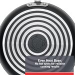 T-fal C4610263 Titanium Advanced Nonstick Thermo-Spot Heat Indicator Dishwasher Safe Cookware Fry Pan, 8-Inch, Black - - Image 6