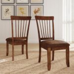 Signature Design by Ashley D199-01 Dining-Chair, 2 count, Light Brown - Image 3