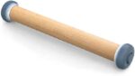 Joseph Joseph PrecisionPin - Rolling Pin with adjustable pastry thickness, Baking and dough rollers, Beech Wood, Pastel Blue - Image 2