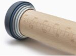Joseph Joseph PrecisionPin - Rolling Pin with adjustable pastry thickness, Baking and dough rollers, Beech Wood, Pastel Blue - Image 5