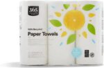 365 by Whole Foods Market, 100% Recycled Jumbo Paper Towels, Ultra-Strong, 135 Sheets per Roll, 3 Count - Image 2