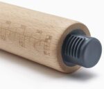 Joseph Joseph PrecisionPin - Rolling Pin with adjustable pastry thickness, Baking and dough rollers, Beech Wood, Pastel Blue - Image 6