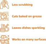 Amazon Basics Dish Soap, Fresh Scent, 30 fl oz, Pack of 4 - Image 8