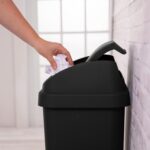 Sterilite Wastebasket SWINGTOP BLK 13GA 10899004 - Image 5