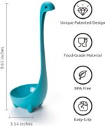 OTOTO The Original Nessie Ladle - Soup Ladle, Cute Gifts, Funny Kitchen Gadgets, Loch Ness design, Cooking Gifts for Mom - Cute and Practical Kitchen Utensils - Unique Gifts for Women - Image 3