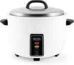 Aroma Housewares 60-Cup (Cooked) (30-Cup UNCOOKED) Commercial Rice Cooker (ARC-1033E),White - Image 2