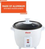 IMUSA USA GAU-00011 Electric Nonstick Rice Cooker 3-Cup (Uncooked) 6-Cup (Cooked), White - Image 4
