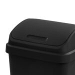 Sterilite Wastebasket SWINGTOP BLK 13GA 10899004 - Image 3