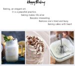 Stainless Steel Egg Whisk, Hand Push Rotary Whisk Blender, Versatile Milk Frother, Hand Push Mixer Stirrer for Blending, Whisking, Beating & Stirring (12in) - Image 5