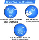 BLACK+DECKER FP1600B 8-Cup Food Processor with Stainless Steel Blade, Black - Image 3