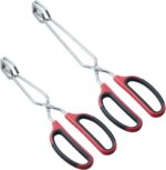 Stainless Steel Scissor Tongs 10-Inch and 12-Inch Set, Set of 2 - Image 2