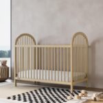 Graco Olivia Convertible Crib (Driftwood) – GREENGUARD Gold Certified, 100% Solid Wood, Fits Standard Crib Mattress, Converts to Toddler Bed and Daybed, 4 Adjustable Mattress Heights - Image 3