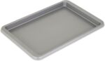 KitchenAid 9x13in Nonstick Aluminized Steel Baking Sheet, Contour Silver - Image 2