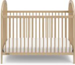 Graco Olivia Convertible Crib (Driftwood) – GREENGUARD Gold Certified, 100% Solid Wood, Fits Standard Crib Mattress, Converts to Toddler Bed and Daybed, 4 Adjustable Mattress Heights - Image 10
