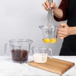 Measuring Cups Set, Liquid Measuring Cups For 3 For Kitchen - BPA Free Plastic Set with Spout Multiple Measurement Scales (Clear) - Image 9