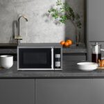 Countertop Microwave Ovens 0.7 Cu. Ft. 700 Watts Microwave Oven With LED Lighting,Turntable and Child Lock,Compact Microwave Perfect for Apartments and Dorms,Easy Clean Interior, Black - Image 8