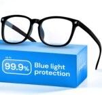 Gaoye Blue Light Glasses for Computer & Gaming - Anti UV Ray Lenses, Scratch-Resistant & Comfort Fit - Image 2