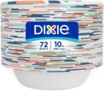 Dixie Small Paper Bowls, 10 Oz, 72 Count, Microwave-Safe, Soak-Proof, Disposable Bowls Great For Snacks, Dessert, And Light Lunch Meals - Image 9