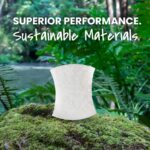 Scotch-Brite Greener Clean Non-Scratch Scrub Sponge, 6 Nonscratch Kitchen Sponges for Cleaning Around the Home, Bathroom & More, Most Durable Recycled Dish Scrubber, Best for Nonstick Pots and Pans - Image 9