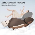 2025 Zero Gravity Massage Chair Full Body, with 6 Auto Modes, Foot Massage, Waist Heating, Bluetooth, Brown - Image 7