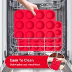 Redfly 2 Pack Silicone Muffin Pan & Cupcake Pans for Baking - 12 Cup Regular Size BPA Free Egg Bites Molds - Image 8