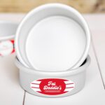 Fat Daddio's Anodized Aluminum Round Cake Pans, 2 Piece Set, 8 x 2 Inch - Image 4