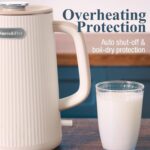 Nueve&Five 1.7L (57oz) Large Electric Kettle Perfect for 7+Cups of Tea and Coffee,2 quarts Double Wall Big Electric Tea Kettle,Auto Shut Off,1200W Hot Water Kettle Electric -Cream White - Image 9