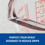 Anchor Hocking Glass Measuring Cups, 4 Piece Set (5 Ounce, 1 Cup, 2 Cup, 4 Cup liquid measuring cups) - Image 7