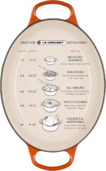 Le Creuset Enameled Cast Iron Signature Oval Dutch Oven, 8 qt., Sea Salt - Image 8