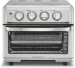 Cuisinart Air Fryer Toaster Oven with Grill, 1800W 8-1 Air Fryer Oven with Bake, Convection Bake, Grill, Broil and Warm Options, Large Capacity, 60-Minute Timer, TOA-70, Stainless Steel - Image 2