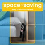 ACSTEP Folding Step Stool 9'' Tall Kids Step Stool Holds Up to 300 lb Plastic Foldable Step Stools for Kids Non-Slip Surface with Carry Handle Collapsible Stool for Home, Outdoor and Indoor(Black) - Image 10