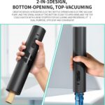 CIRCLE JOY Rechargeable Wine Opener Electric Wine Bottle Opener 7-in-1 Wine Gift Set with Electric Vacuum Pump, Charging Station, Foil Cutter, Wine Aerator Pourer and 2 Wine Stoppers - Image 5