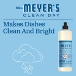 MRS. MEYER'S CLEAN DAY Liquid Dish Soap, Biodegradable Formula, Rain Water, 16 fl. oz - Image 7