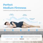 Neo Sleep 8 Inch Twin Cooling Gel Memory Foam Mattress Medium Firm CertiPUR-US Certified Foam, Mattress in a Box Enhanced Pressure Relief Removable Soft Cover No Fiberglass (Twin, 8 in) - Image 6