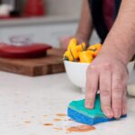 O-Cedar Scrunge Non-Scratch Scrub Sponge (Pack of 6) Multi-Use, All-Purpose, Odor-Resistant, Scrubbing Sponge Safely Cleans All Hard Surfaces in Kitchen and Bathroom - Image 13