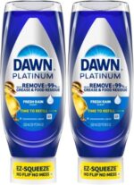 Dawn Platinum EZ-Squeeze Dish Soap, Dishwashing Liquid, Fresh Rain, 2x18oz Bundle - Image 10