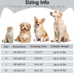 Hoewina Dog & Cat Bed for Indoor Cats, 20in Calming Donut Bed for Puppy and Kitten, Washable Round Fluffy Pet Bed for Small Medium Dogs and Cats (Light Grey) - Image 3