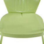 Crosley Furniture Griffith Outdoor Chair, Retro Metal Patio Chairs for Dining, Porch, Deck, Balcony, Key Lime - Image 12
