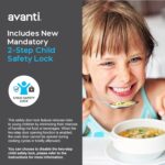 Avanti MT7V0W Microwave Oven 700-Watts Compact with 6 Pre Cooking Settings, Speed Defrost, Electronic Control Panel and Glass Turntable, White - Image 6