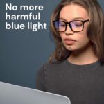 Gaoye Blue Light Glasses for Computer & Gaming - Anti UV Ray Lenses, Scratch-Resistant & Comfort Fit - Image 6