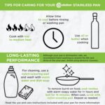 Ecolution Stainless Steel Stock Pot, Encapsulated Induction Ready Cooking Pot with Glass Lid, Oven Safe, Dishwasher Safe Soup Pot, 8-Quart - Image 8