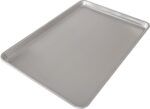 Nordic Ware Extra Large Baking Sheet, 21 x 15 inches, XL Big sheet pan Natural Uncoated Aluminum, Reinforced Steel Rim Prevents Warping, 1pk Big Sheet - Image 5