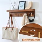 Shoe Rack for Front Door Entrance, 28” Entryway Bench with Coat Rack, Hall Tree Shoe Bench with Storage for Entry, Hallway, Bedroom, Living Room - Image 7