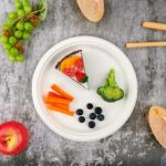 Vplus 150 Pack Compostable Disposable Paper Plates 10.25 inch Super Strong Paper Plates 100% Bagasse Natural Biodegradable Eco-Friendly Sugarcane(white) - Image 6