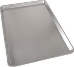 Nordic Ware Extra Large Baking Sheet, 21 x 15 inches, XL Big sheet pan Natural Uncoated Aluminum, Reinforced Steel Rim Prevents Warping, 1pk Big Sheet - Image 2